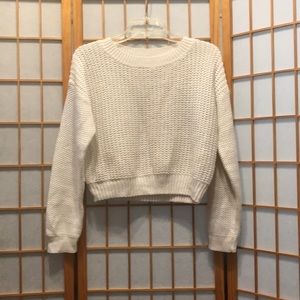 White Cozy Sweater